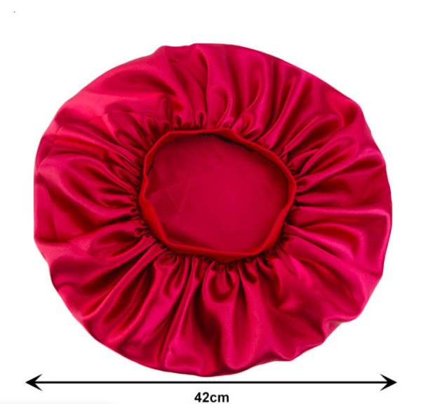 Beauty print Satin silk Bonnet sleep night cap - Image 10