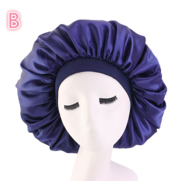 Beauty print Satin silk Bonnet sleep night cap - Image 4