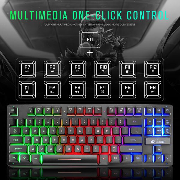 Electronic Games Mechanical Keyboard Notebook Keyboard - Image 4